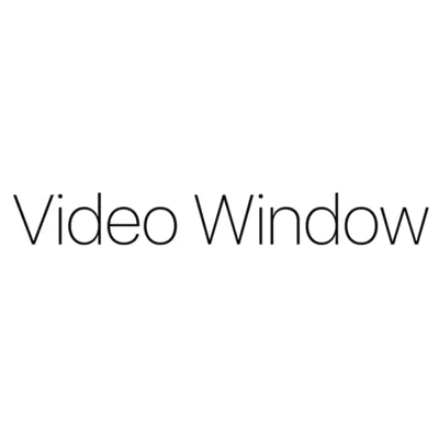 Video window logo