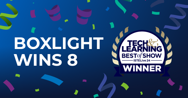 Boxlight Wins 8 Best of Show Awards at ISTE 24 thumbnail