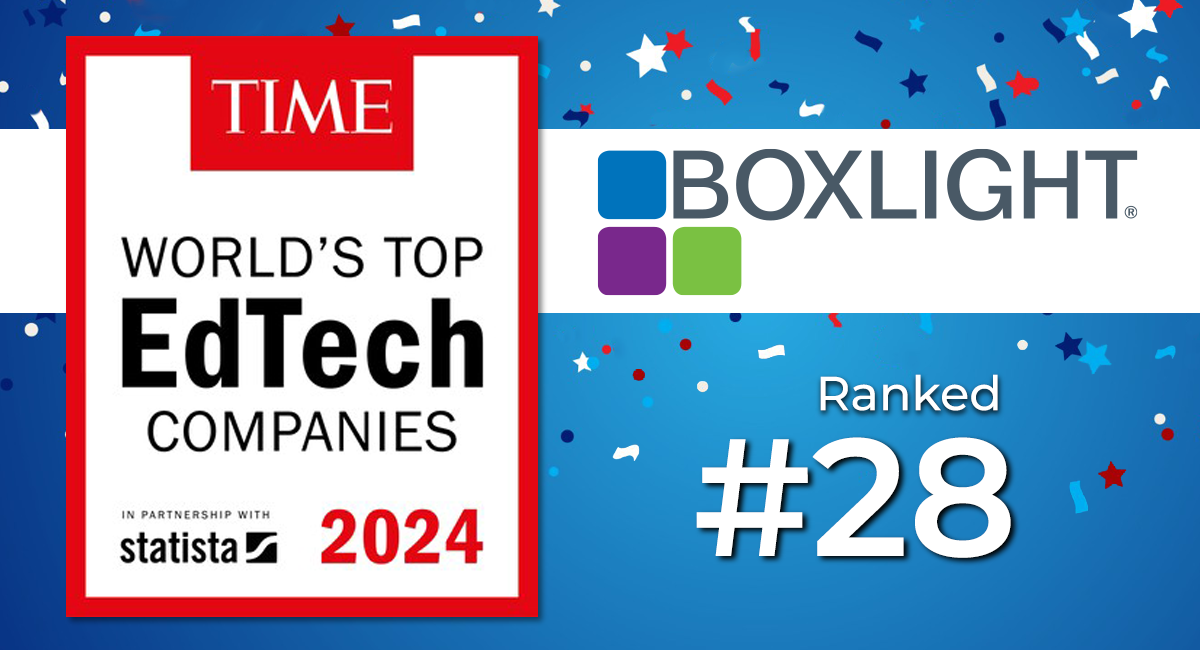 Boxlight Ranks #28 of Top EdTech Companies by TIME Magazine thumbnail