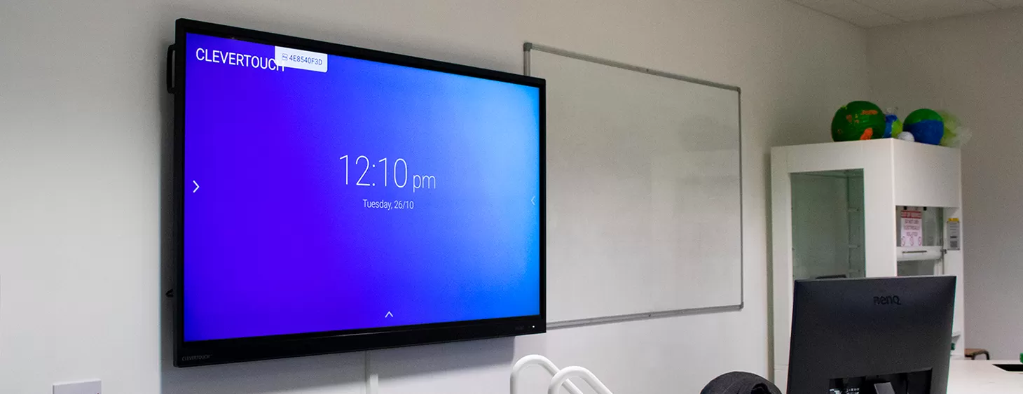 Clevertouch IMPACT in a classroom