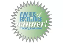 Winner! awards of excellence tech and learning
