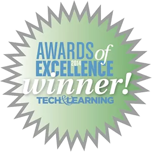 Winner! 2014 awards of excellence tech and learning