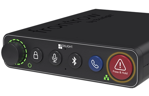 FrontRow UNITY device front view