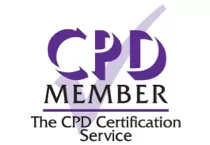 CPD certification service badge