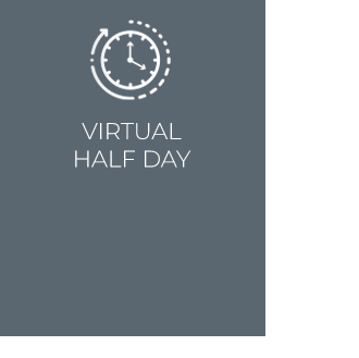 virtual half day' icon grey