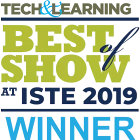 tech and learning best of show at ISTE 2019 Winner! (colourful)