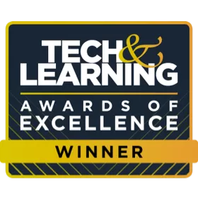 Teach & learning awards of excellence winner badge