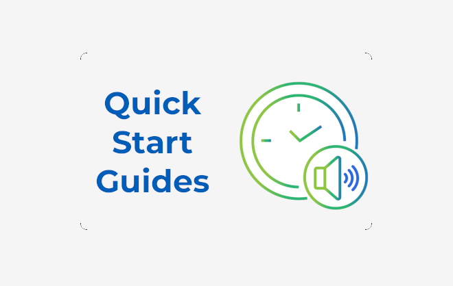 Audio Quick Start Guides thumbnail