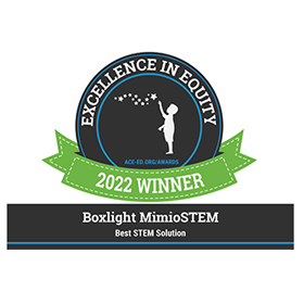 excellence in equity Best STEM solution 2022 winner badge