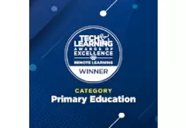 tech and learning awards of excellence primary education winner badge