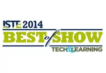best of show ISTE 2014 tech and learning badge