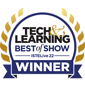 tech and learning best of show at ISTELive 2022 Winner